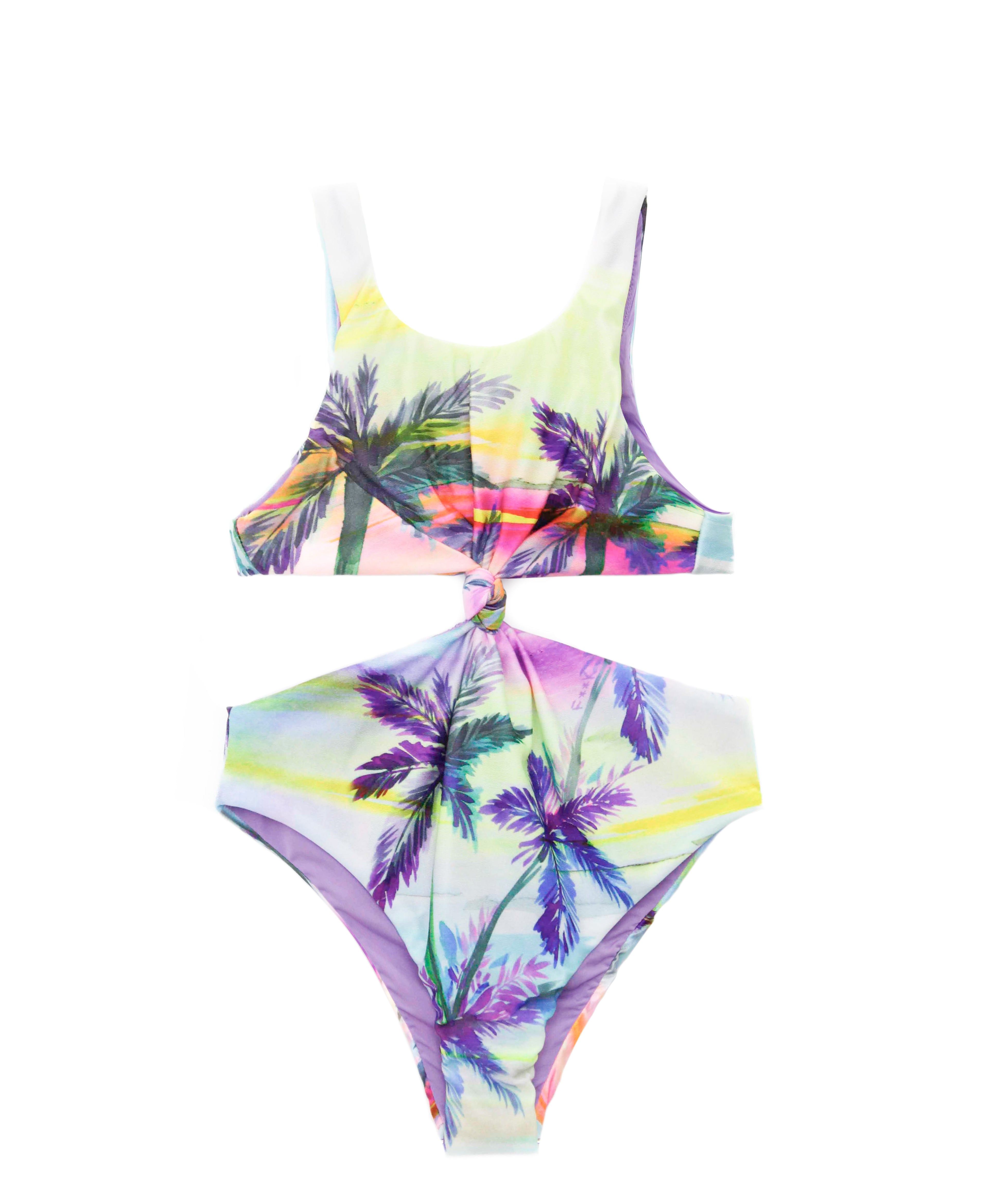 EffeK Costume Trikini Fantasia Sunset per Bambine