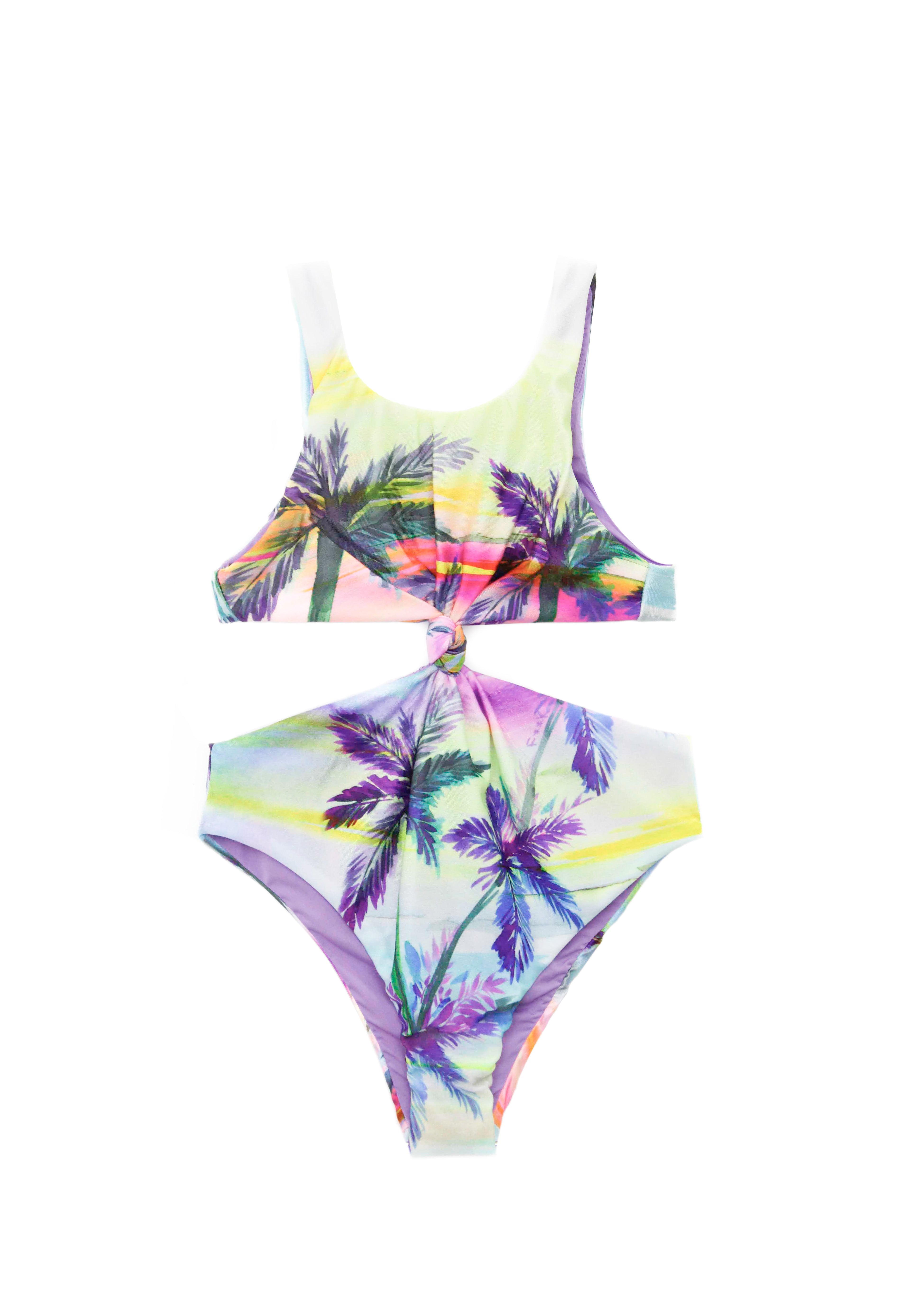 EffeK Costume Trikini Fantasia Sunset per Bambine
