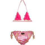 Effek Costume Bikini Fantasia Rosa per Bambine