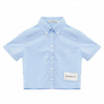 Hinnominate Kids Camicia Crop Acqua