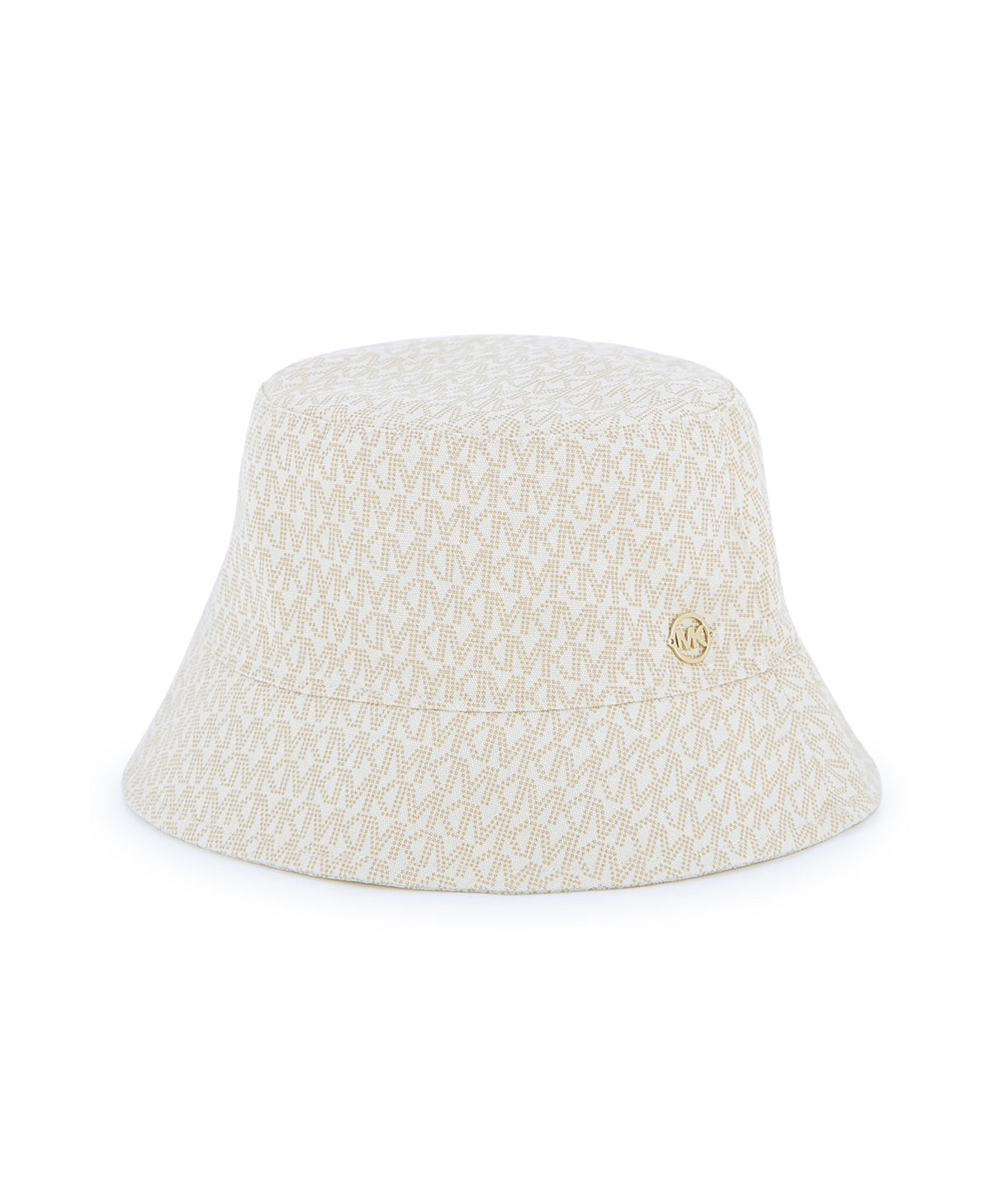 Michael Kors Kids Cappello Crema All-Over per Bambine