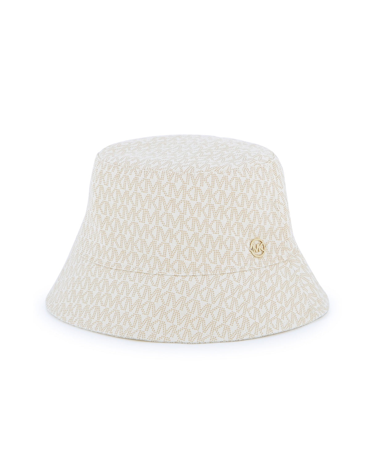 Michael Kors Kids Cappello Crema All-Over per Bambine