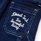 Diesel Kids Jeans Lavaggio 0 con Ricamo Logo sul Retro per Neonati