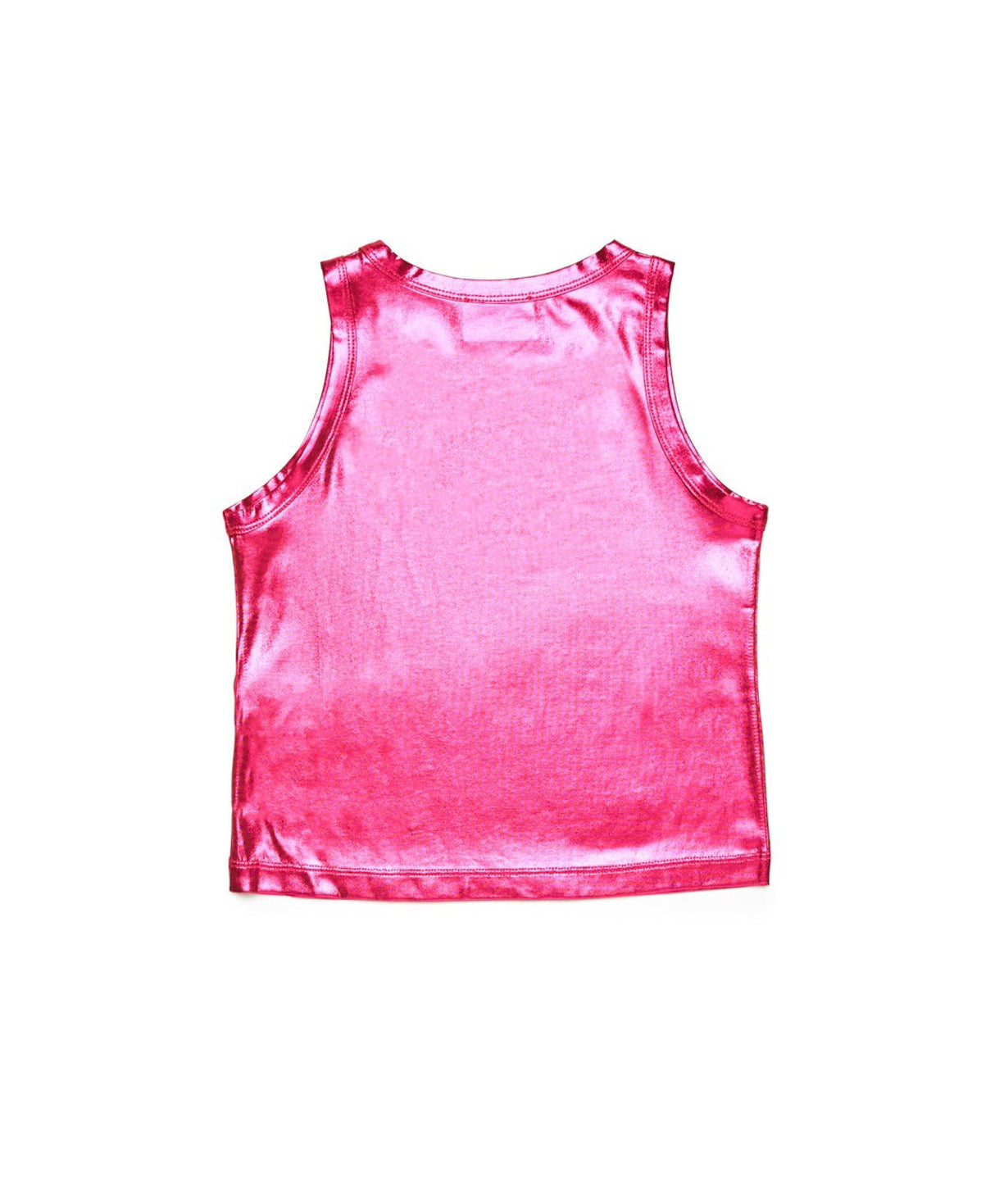 Diesel Kids Top Fucsia Metallizzato con Oval D per Bambine