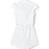 Patrizia Pepe Abito Bianco per Bambine