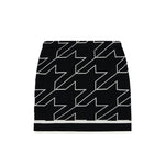 Iceberg Kids Gonna Nera in Maglia Pied-de-Poule per Bambine
