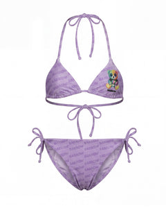 Barrow Kids Costume Lilla All-Over per Bambine