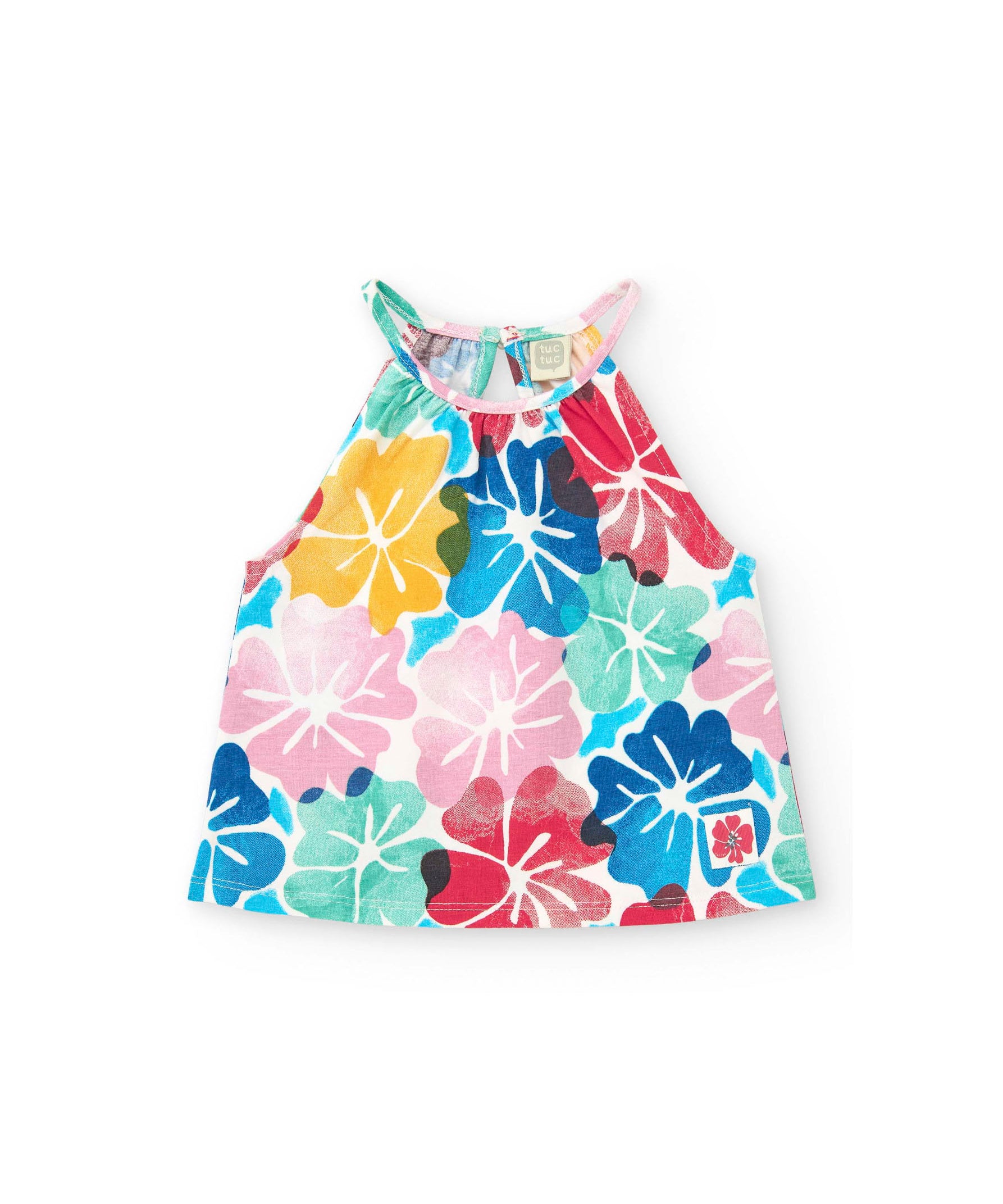 Tuc Tuc Abito Multicolor Fiori per Neonate