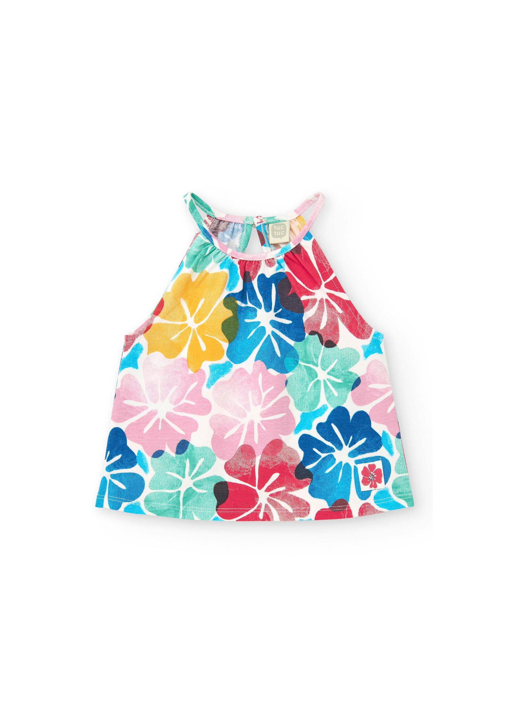 Tuc Tuc Abito Multicolor Fiori per Neonate