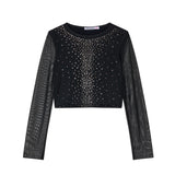 Patrizia Pepe Kids T-Shirt Maniche Lunghe per Bambine