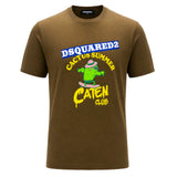 Dsquared Kids T-shirt Verde con Stampa per Bambini