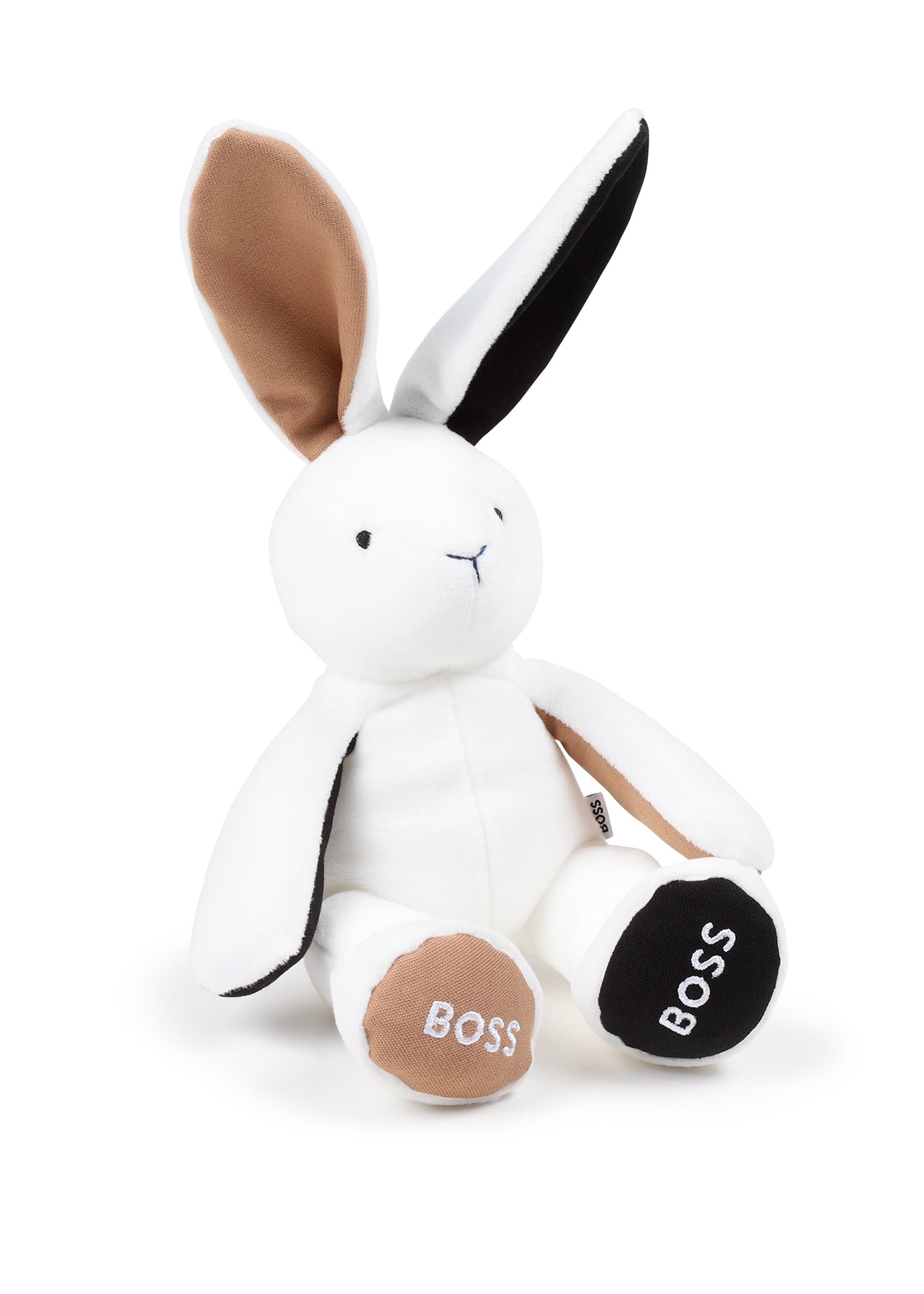 Boss Kids Peluche Coniglietto  Bianco per Neonati