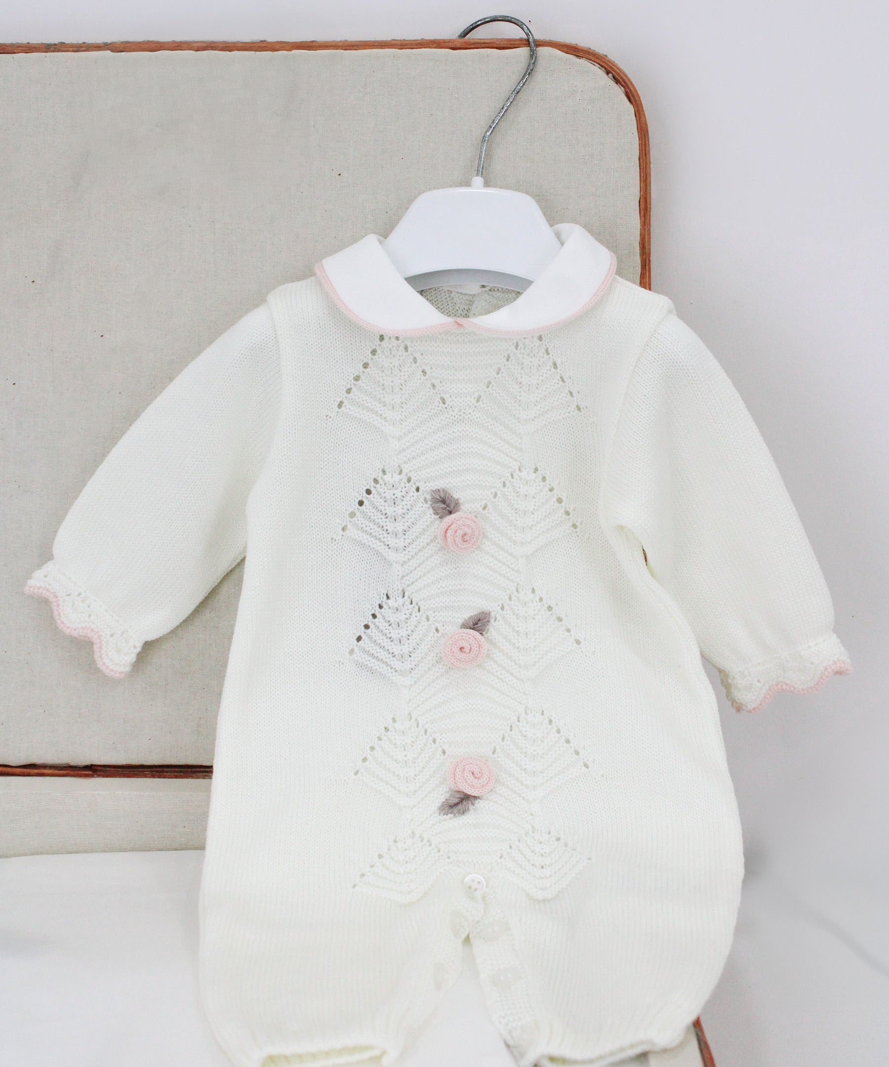 Marlù Tutina Vaniglia/Rosa Pesca per Neonate