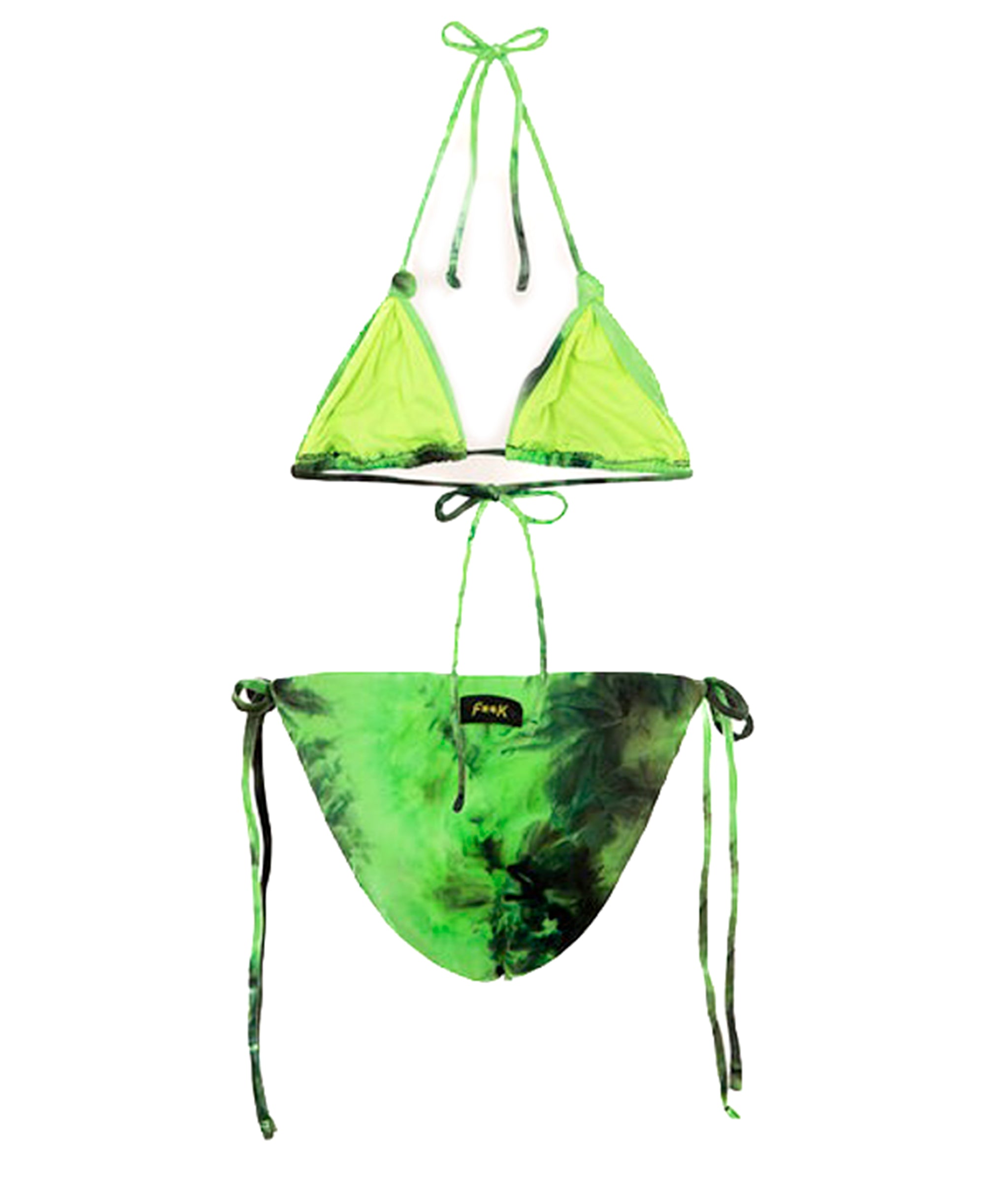 EffeK Costume Bikini Fantasia Verde per Bambine