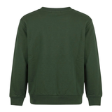 Iceberg Kids Felpa Girocollo Verde con Stampa Logo per Bambini