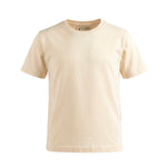 Yes London Kids T-Shirt Beige con Logo sul Retro per Bambini