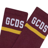 Gcds Kids Calzini Ruggine e Giallo Unisex
