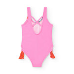 Tuc Tuc Costume Monokini Rosa Cat per Neonate
