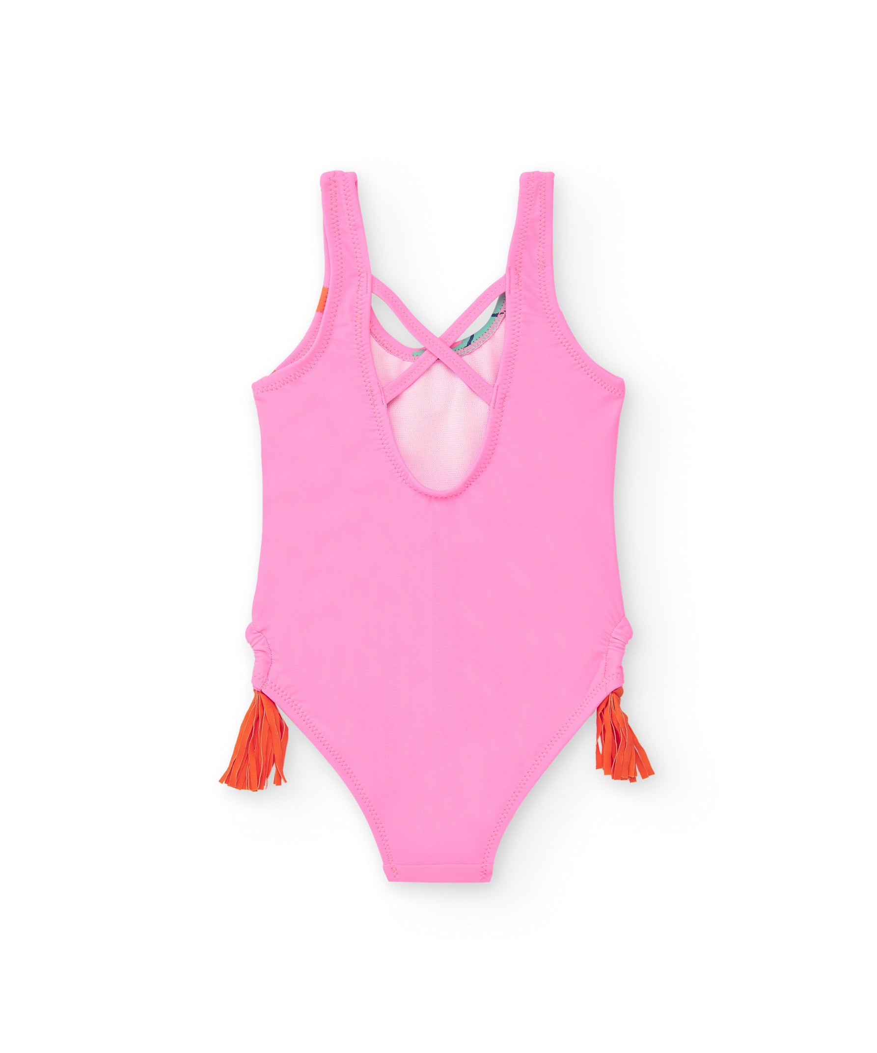 Tuc Tuc Costume Monokini Rosa Cat per Neonate