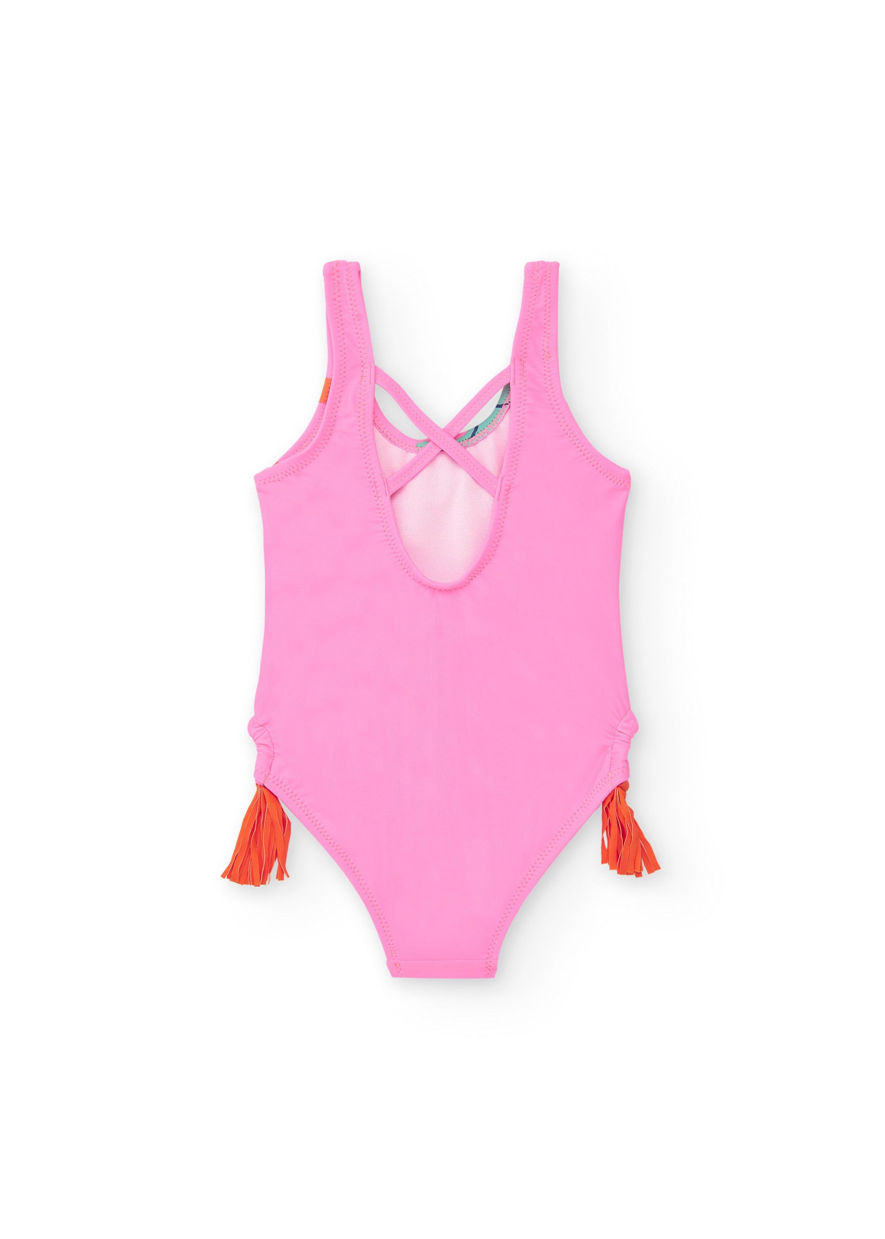 Tuc Tuc Costume Monokini Rosa Cat per Neonate