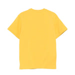 Elisabetta Franchi La Mia Bambina T-shirt Sun con Logo Effetto Metallico Oro per Neonate