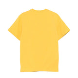 Elisabetta Franchi La Mia Bambina T-shirt Sun con Logo Effetto Metallico Oro per Neonate