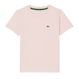 Lacoste Kids T-Shirt Rosa con Logo per Bambine