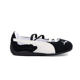 Puma Kids Ballerina Speedcat Nero e Bianco per Bambine