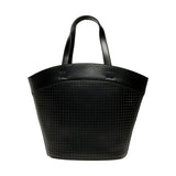 N°21 Kids Borsa Nera Tote Traforata per Bambine