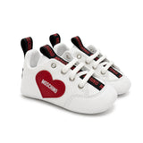Moschino Kids Sneakers con Logo Cuore per Neonate