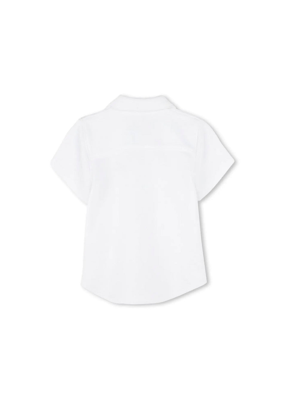 Boss Kids Polo Bianca con Logo per Neonati (retro)