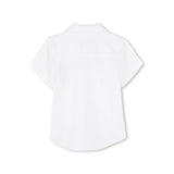 Boss Kids Polo Bianca con Logo per Neonati (retro)