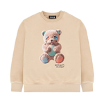 Barrow Kids Felpa Sabbia con Stampa Teddy Unisex