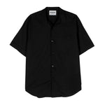 Iceberg Kids Camicia Nera Con Logo per Bambini (fronte)