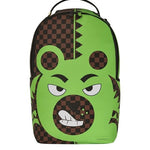 Sprayground Kids Zaino Green Bear Face