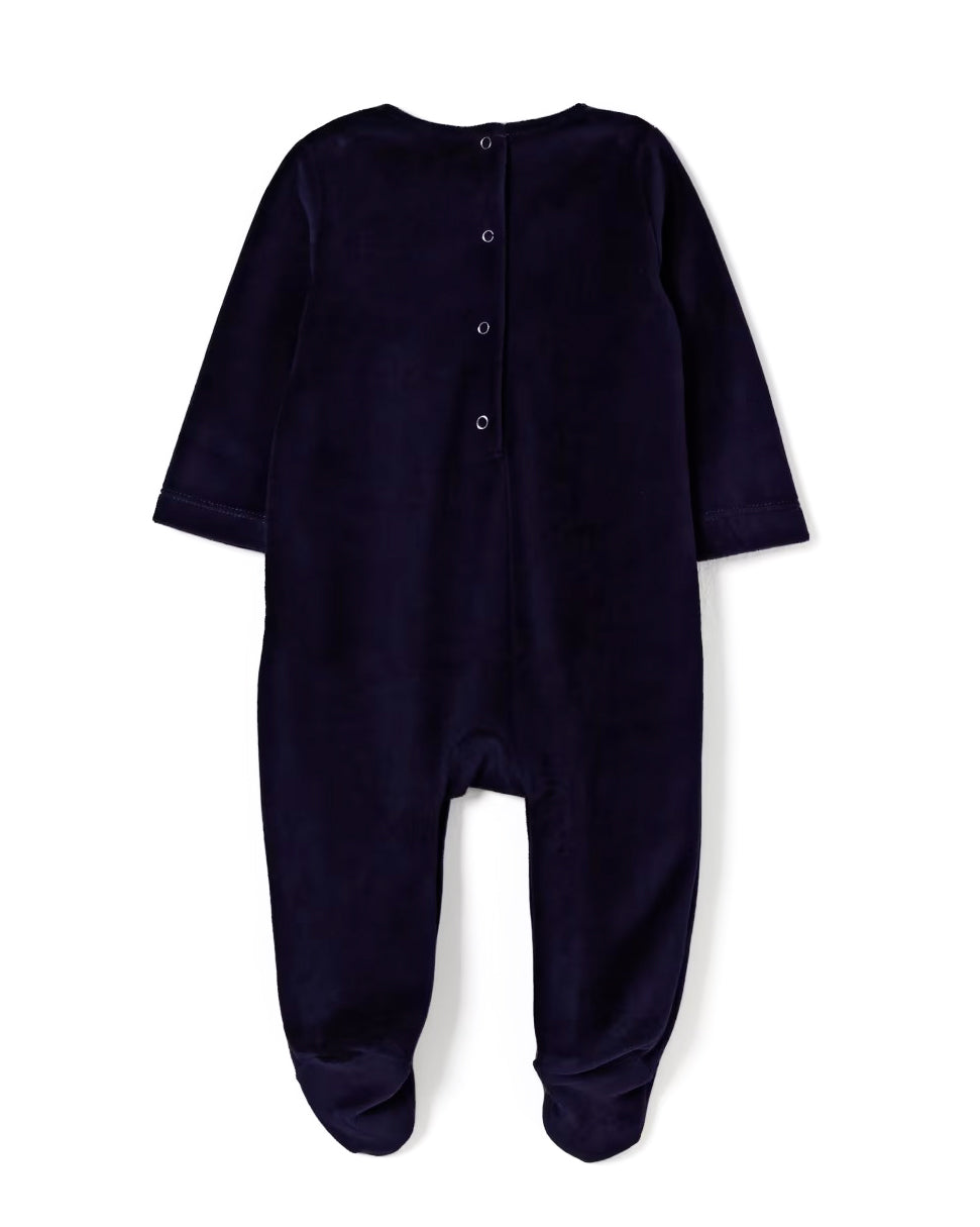 Dsquared2 Kids Completo di Tuta Blu con Stampa "Brotherhood" per Neonati