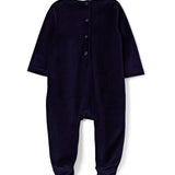 Dsquared2 Kids Completo di Tuta Blu con Stampa "Brotherhood" per Neonati