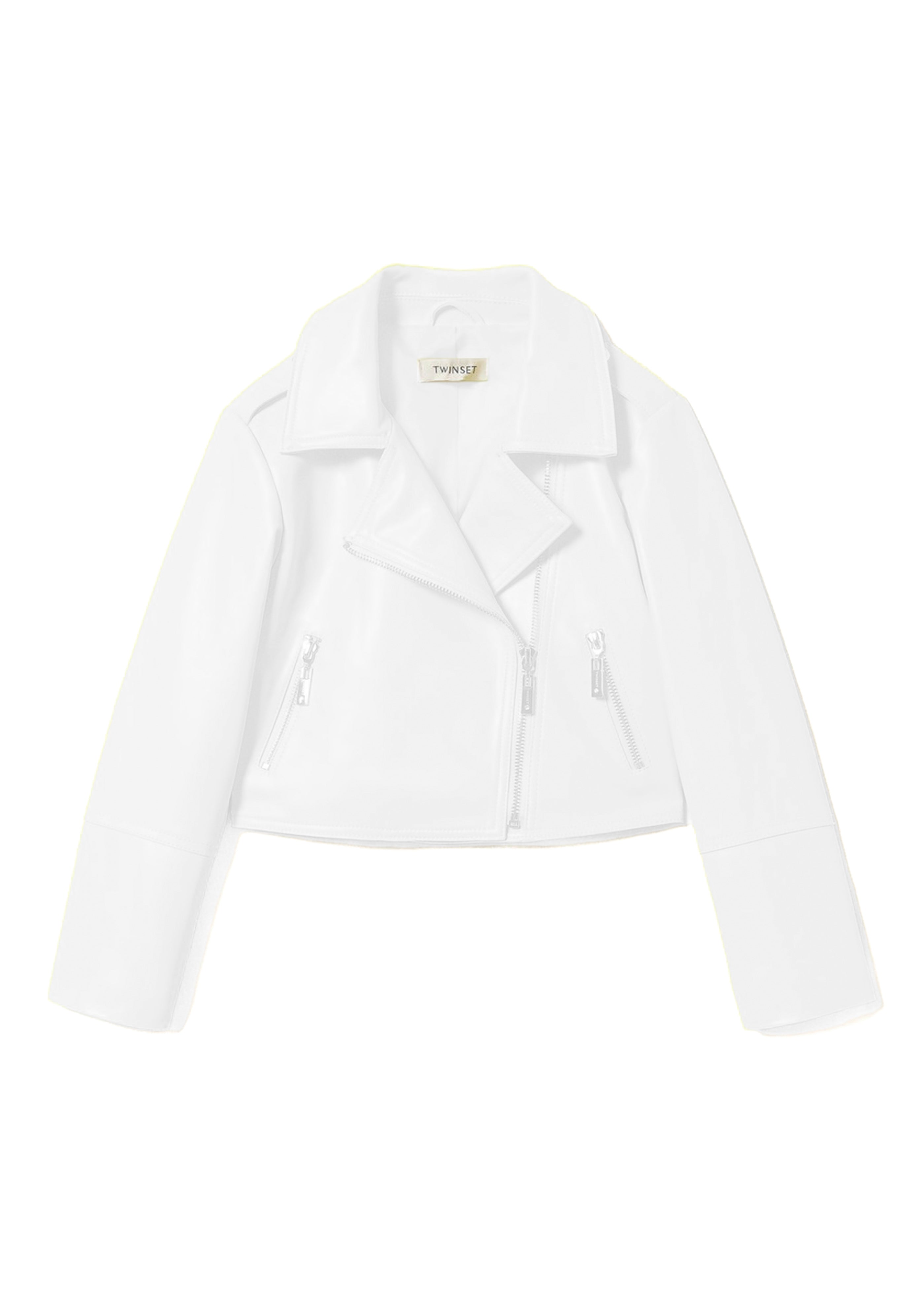 Twinset Kids Chiodo Bianco per Bambine