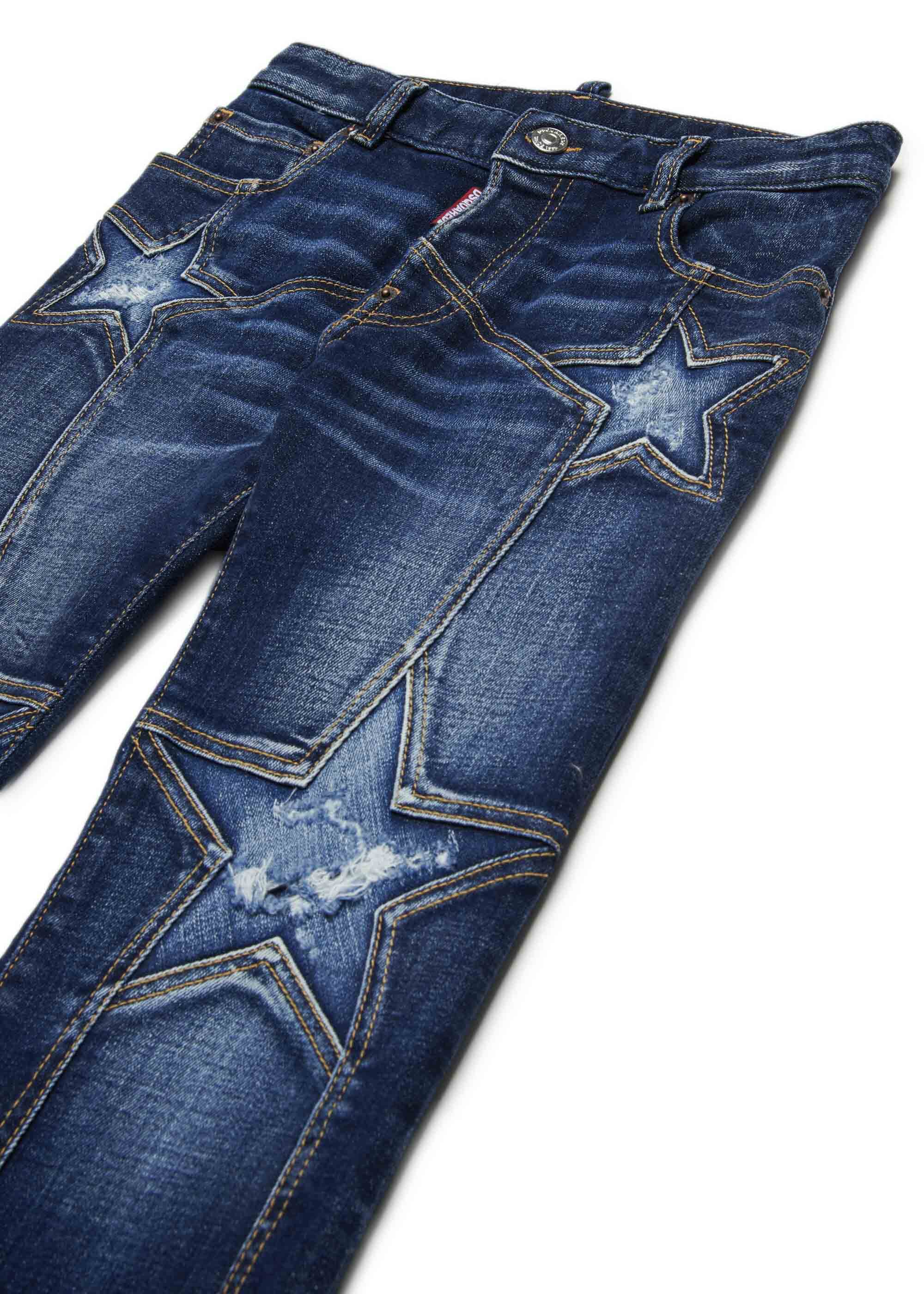 Dsquared2 Kids Jeans Denim SuperStar per Bambini