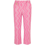Pinko Kids Pantaloni Rosa Effetto Moiré