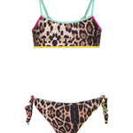 F**K Kids Costume a Fascia Fantasia Leopardato per Bambine