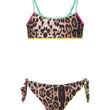 F**K Kids Costume a Fascia Fantasia Leopardato per Bambine