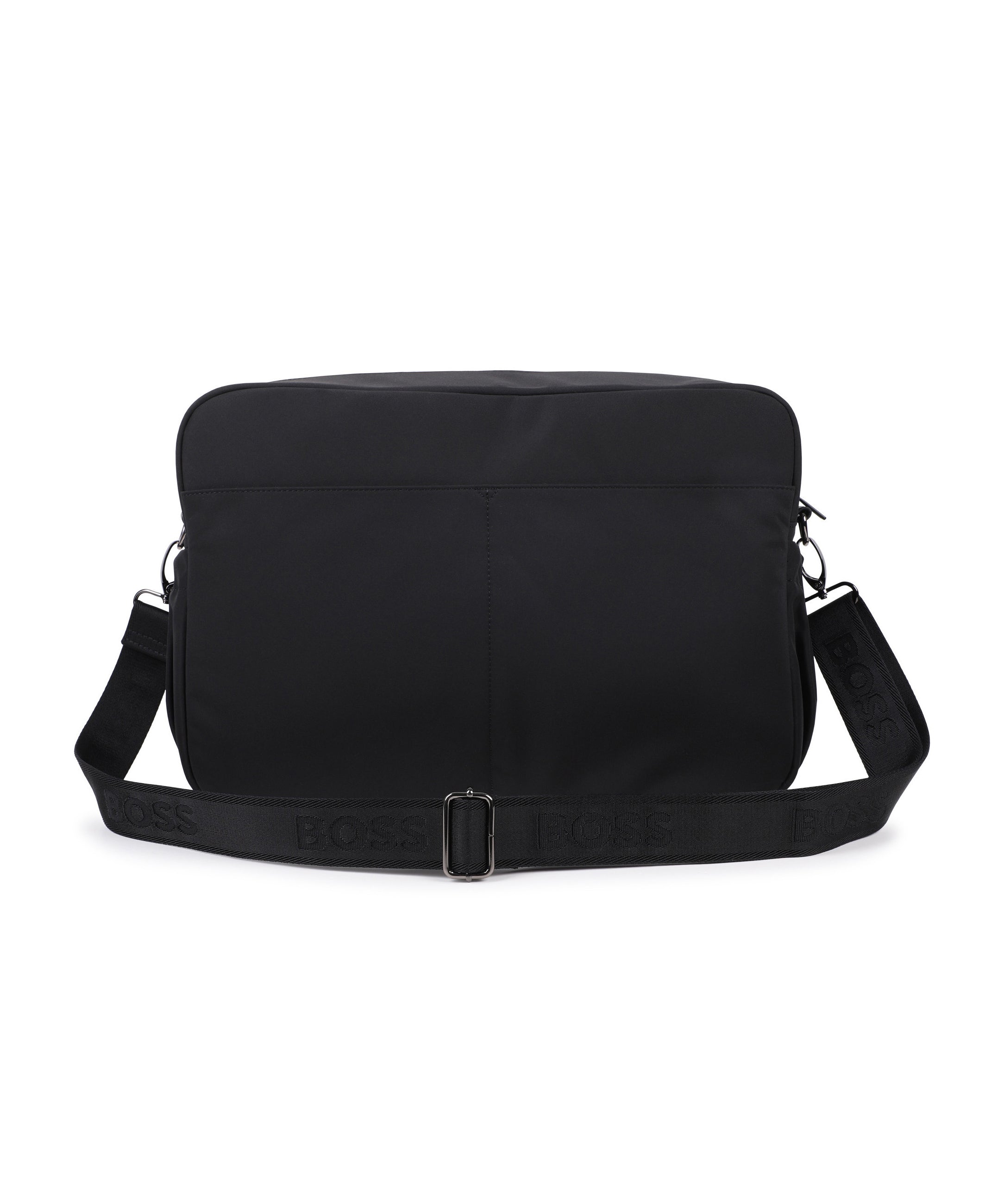 Boss Kids Borsa Mamma Fasciatoio Nero per Neonati