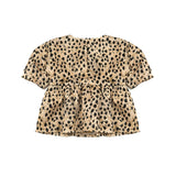 Elisabetta Franchi la Mia Bambina Camicia con Motivo Animalier per Bambine