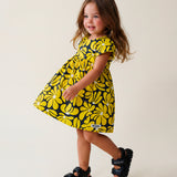 Msgm Kids Abito a Fantasia Floreale per Neonate