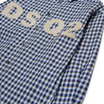 Dsquared2 Kids Camicia a Quadri con Logo (dettaglio)