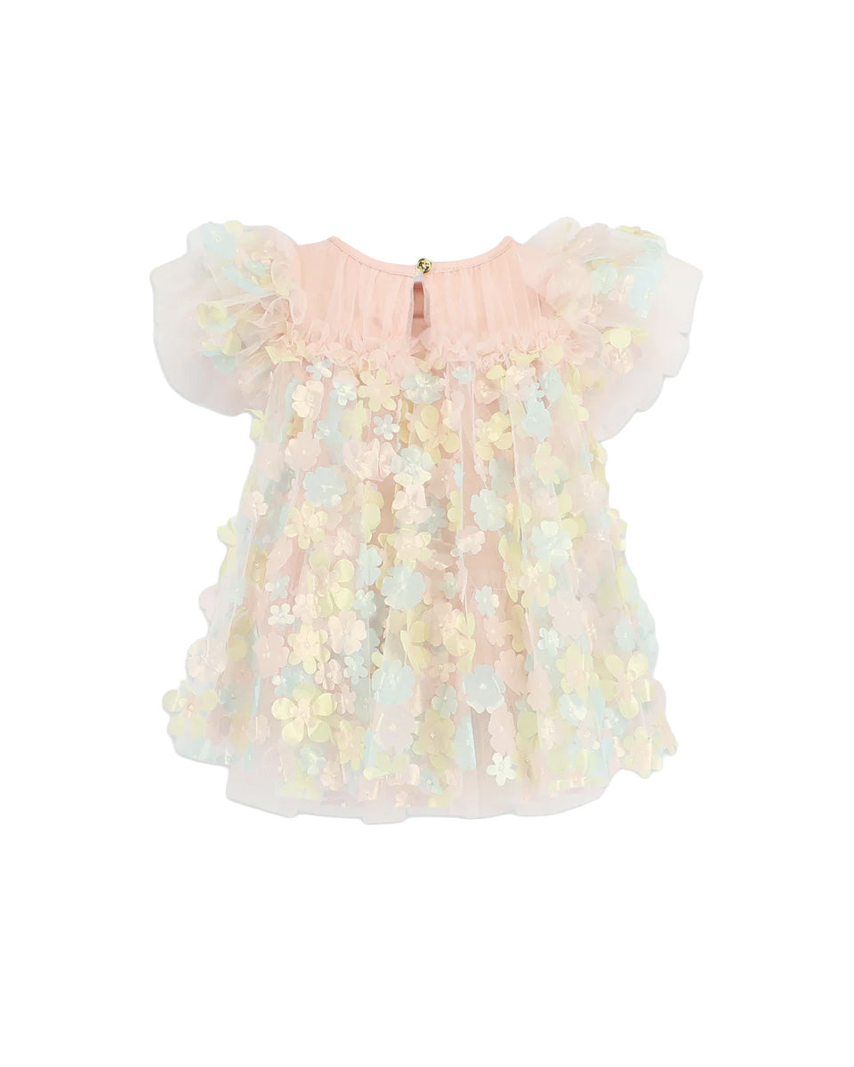 Angel's Face Kids Marlowe Abito Rosa e Multicolor per Neonate
