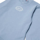 Diesel Kids Abito Azzurro Polvere con Logo per Neonate