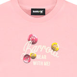 Barrow Kids T-Shirt con Stampa Teddy Retro per Bambine