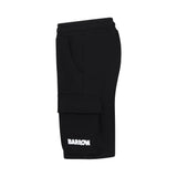 Barrow Kids Black Cargo Bermuda Shorts for Kids